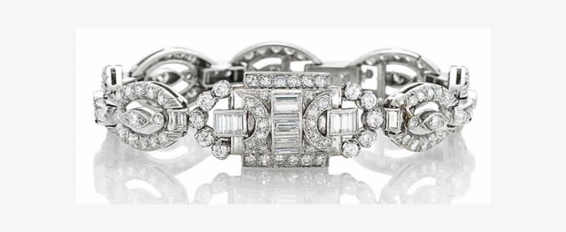 Deco Diamond Bracelet Jonathan Buckhead Estate - New Mexico, transparent png