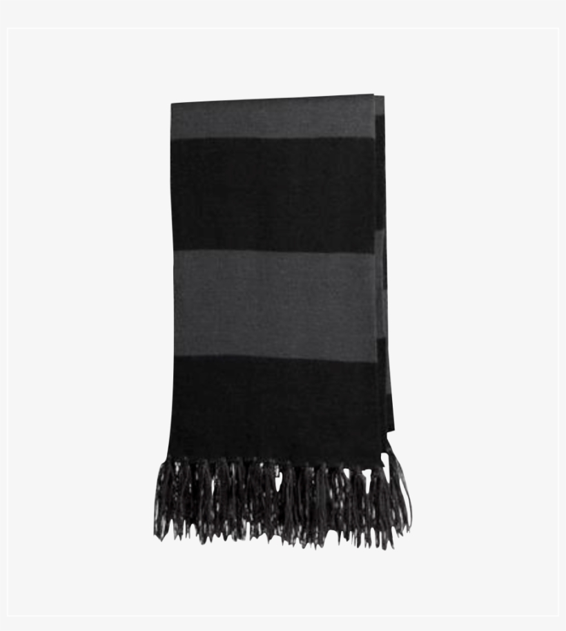 Black-charcoal - 234 - 65 Kb - Sport-tek Sta02 Spectator Scarf - Black/iron Grey, transparent png
