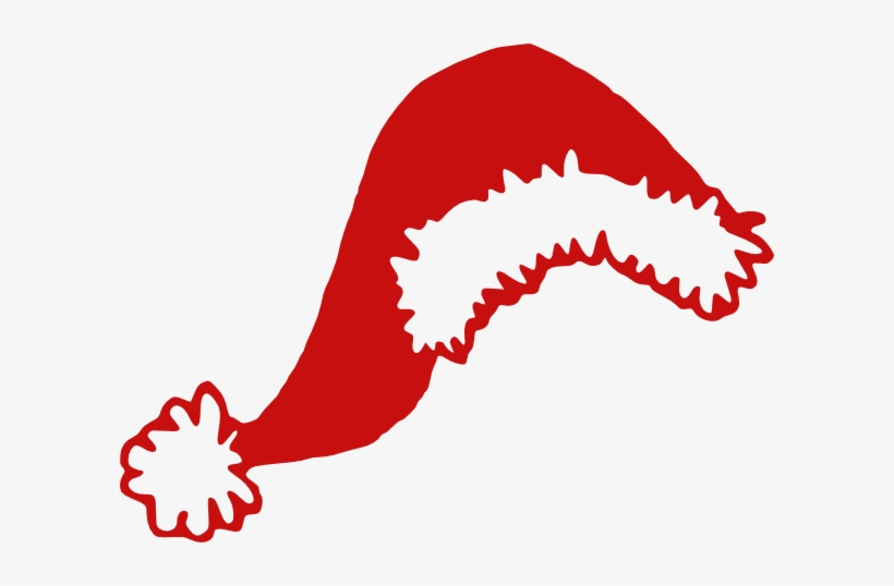 Clip Art Freeuse Download Red Hat Clip Art At Clker - Santa Hat Clipart, transparent png