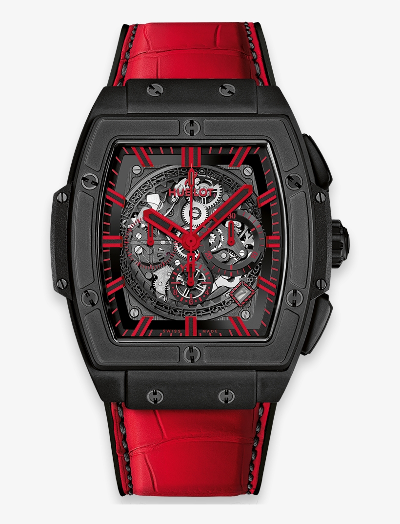 Spirit Of Big Bang All Black Red - Hublot Spirit Of Big Bang Red, transparent png