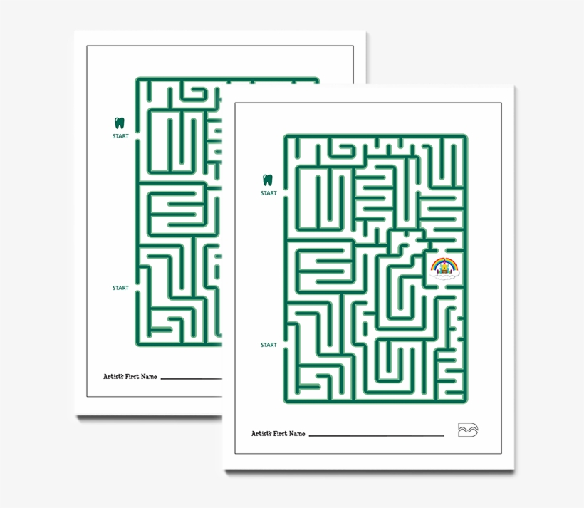 Help Toothy Find The Castle - Maze, transparent png