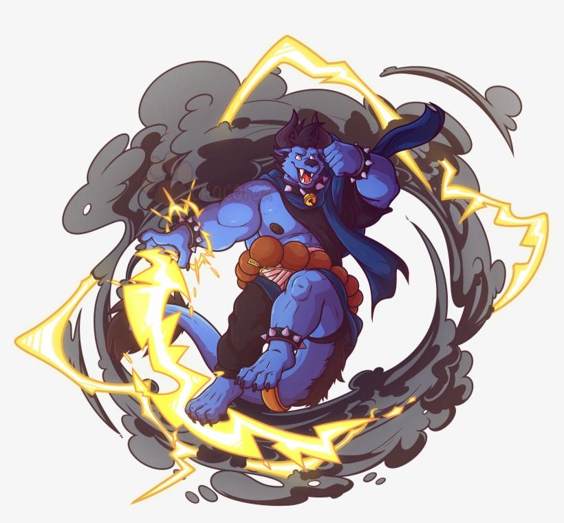 Lightning Monk - Fur, transparent png