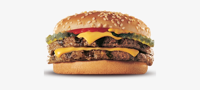 1502670642-2560 - Burger King Double Cheeseburger, transparent png