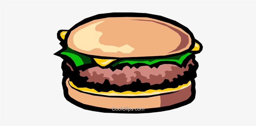 Hamburguesa De Queso Libres De Derechos Ilustraciones - Hamburger, transparent png