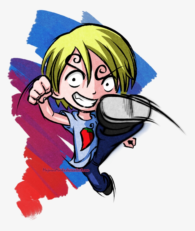 Spicy Sanji In Zelda - Fan Art, transparent png