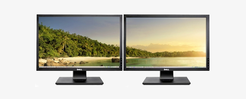 Desktop Background Wallpapers On Dual Monitor - Dual Monitor No Background, transparent png