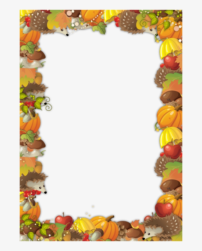 Free Printable Fall Border Stationery Printable Templates