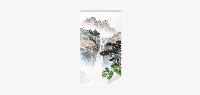 Traditional Chinese Painting , Landscape Wall Mural - Art Print: Aslysun's Traditional Chinese Painting ,, transparent png