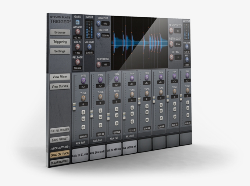 *requires An Ilok 2 Or - Slate Digital Trigger Platinum 2, transparent png