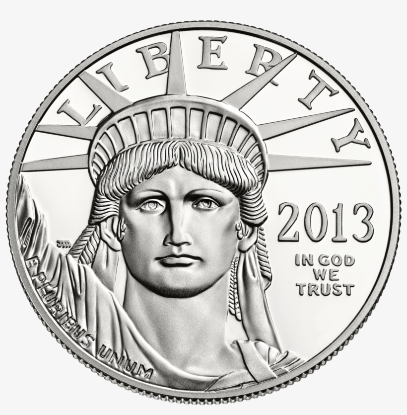 American Platinum Eagle Coin, transparent png