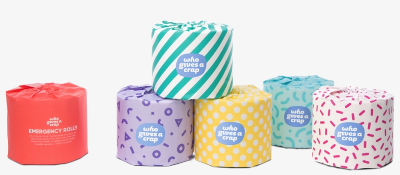 100% Recycled Toilet Paper - Gives A Crap Toilet Paper, transparent png