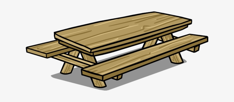 Picnic Table Clipart Picnic Item - Picnic Table Clipart Png, transparent png