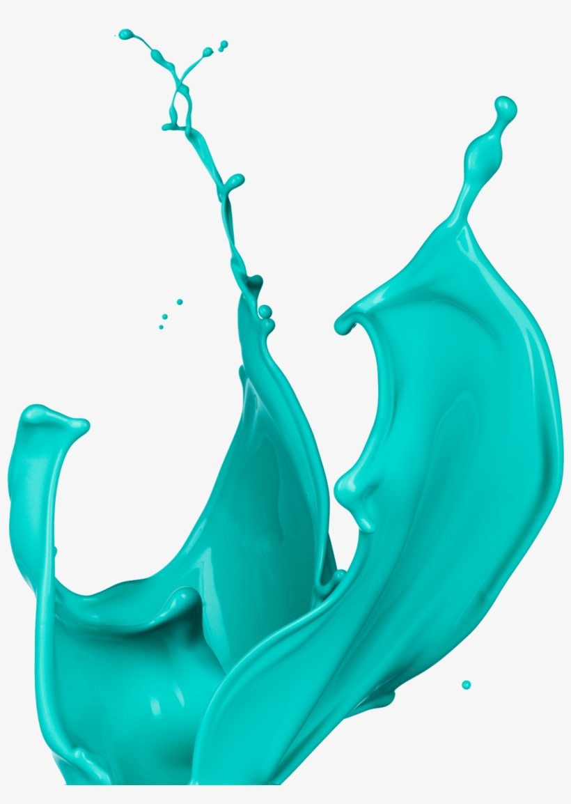 Blue Paint Google Pinterest - Paint Splash 3d Png, transparent png