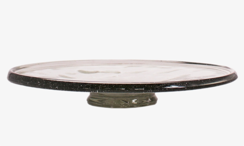 Glass Cake Plate - Glass, transparent png