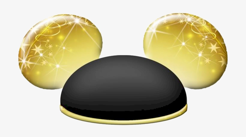 Mouse Icons Clipart - Gold Mickey Mouse Logo, transparent png