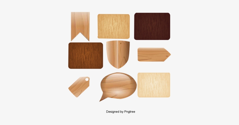 Cartoon Simple Wood Element Design, Cartoon, Simple, - Comics, transparent png