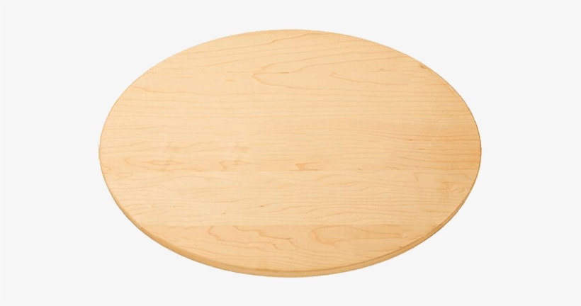 Maple Leaf At Home Oval Custom Cutting Board - Oval Wood Chopping Board, transparent png