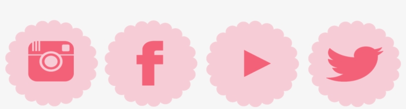 Instagram, Facebook, Youtube, Twitter - Ek Success 3 Inch Scallop Circle Nesting Punch, transparent png