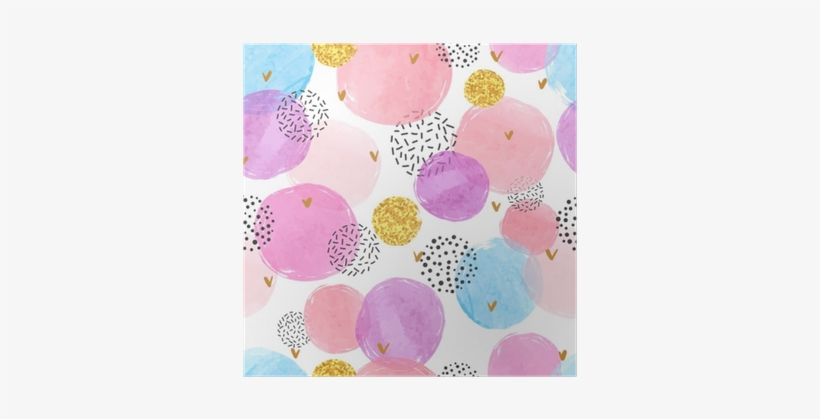 Abstract Celebration Background With Watercolor Circles - Celebration Watercolor, transparent png