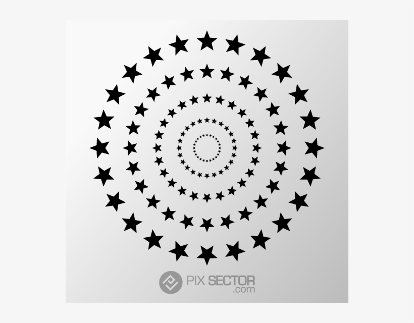 Star Circle Vector Free - Impeach Beer, transparent png