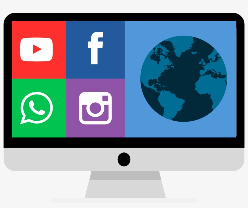 Gestão De Mídias E Redes Sociais - World Map, transparent png