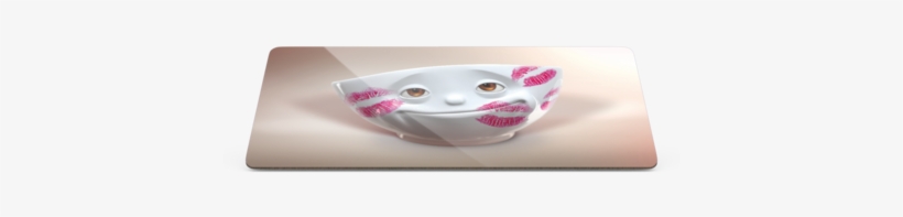 T040119 Schnittenbrettchen Kuessje 05 - Lipstick, transparent png