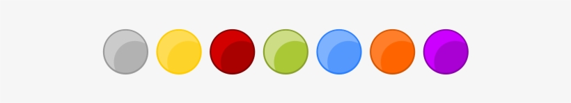 Colored Circles Vector - Small Circle Icon Png, transparent png