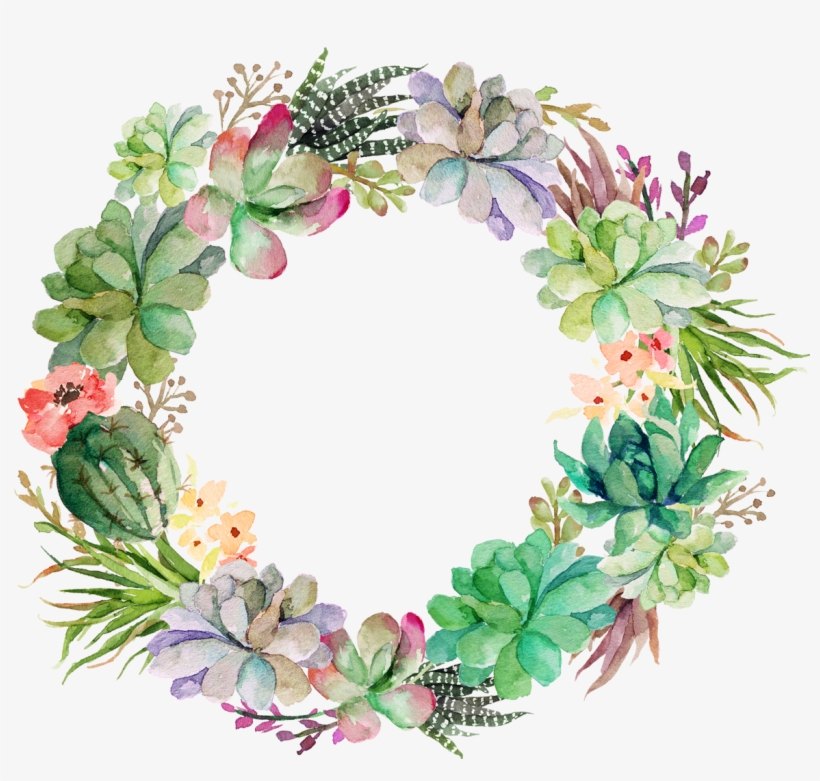 Beautifully Transprent Png Free Download Decor Flower - Succulent Let Love Grow Printable, transparent png