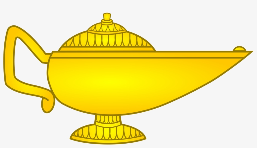 Evil Genie Lamp - Aladdin, transparent png