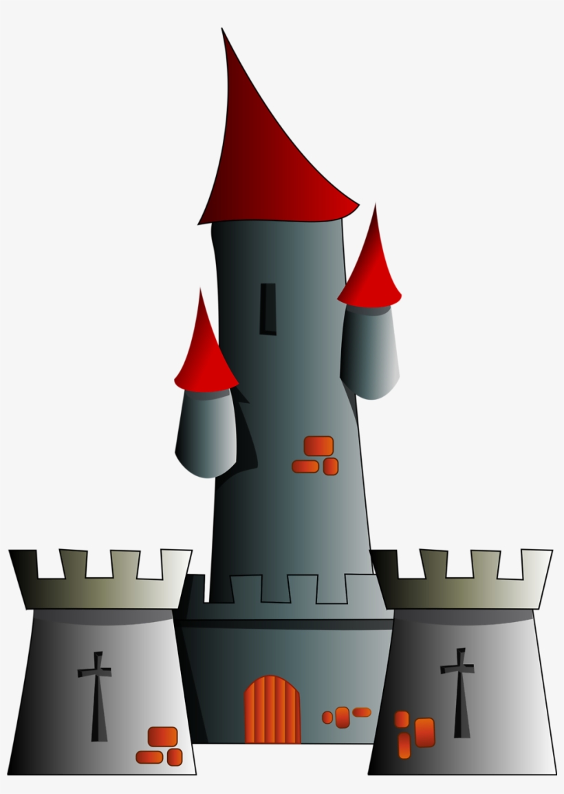 Castle Clipart Medieval Tower - Legend Of Watermelon, transparent png