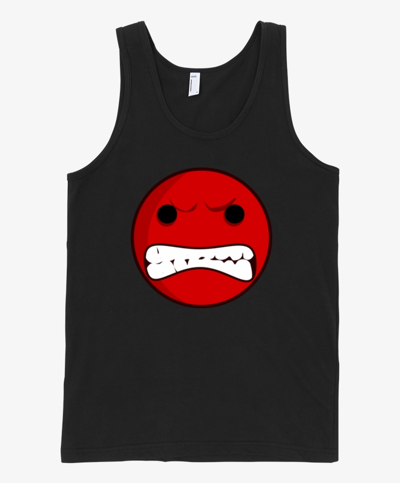 Angry Smiley Fine Jersey Tank Top Unisex By - People I Want To Punch In The Face Notebook Journal, transparent png