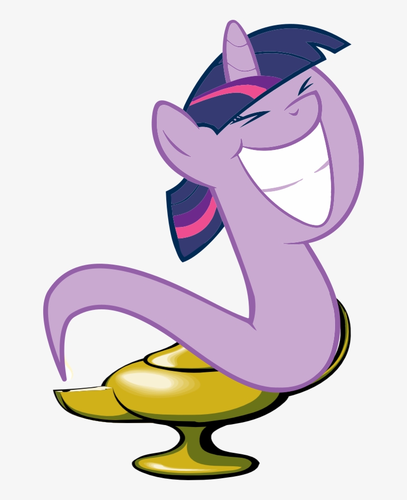Genie, Genie Pony, Magic Lamp, Safe, Solo, Twilight - Cartoon, transparent png