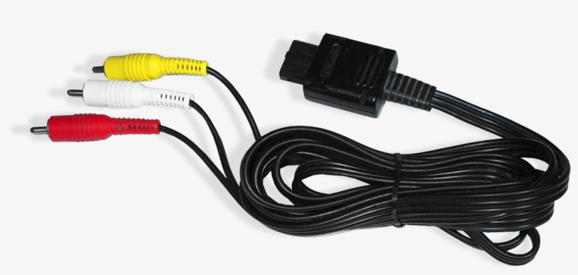 Gamecube Av Cable - Stereo Av Cable (n64), transparent png