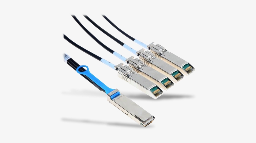 Amphenol Commercial Qsfp 40-gigbit Ethernet Passive - Amphenol - Ethernet Cables / Networking Cables, transparent png