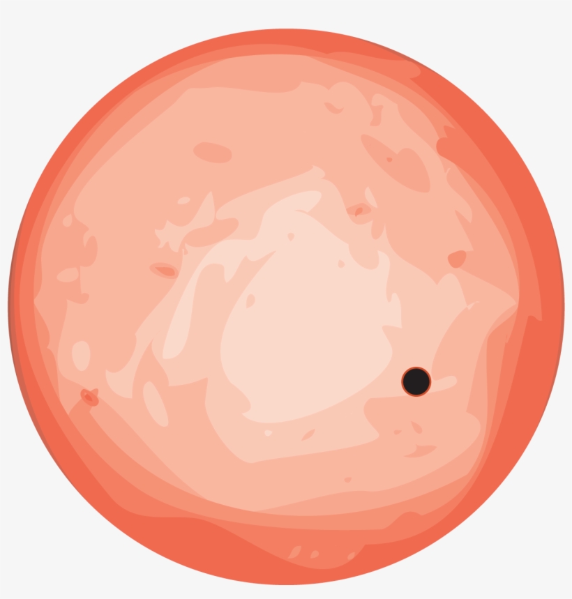 An Easy To Observe Rocky Planet - Venus Planet Cartoon, transparent png