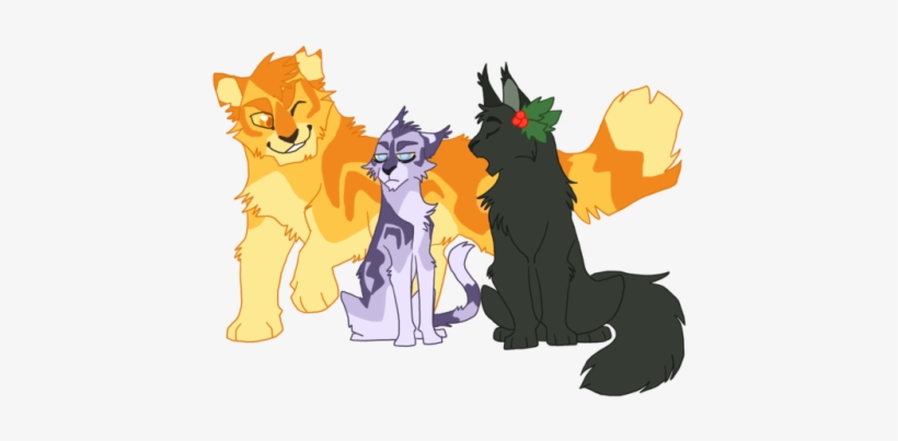Jayfeather Lionblaze And Hollyleaf, transparent png