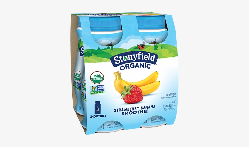 Low Fat Strawberry Banana Smoothie - Organic Certification, transparent png