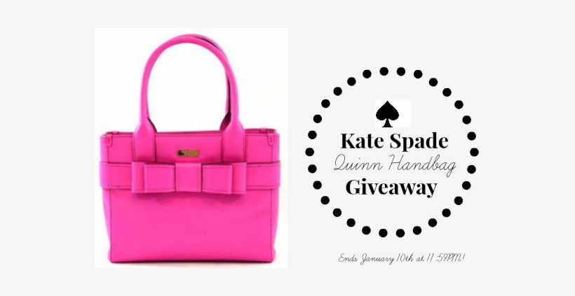 I'm Super Excited To Be Linking Up With 11 Fabulous - Kate Spade Pink Bow Bag, transparent png