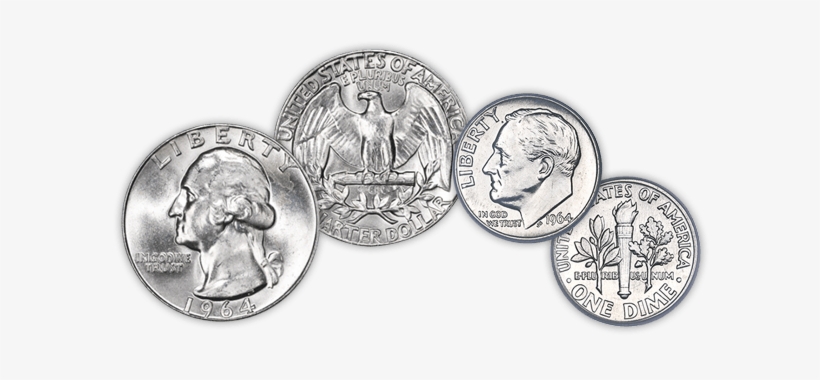 Us Silver Coins, transparent png