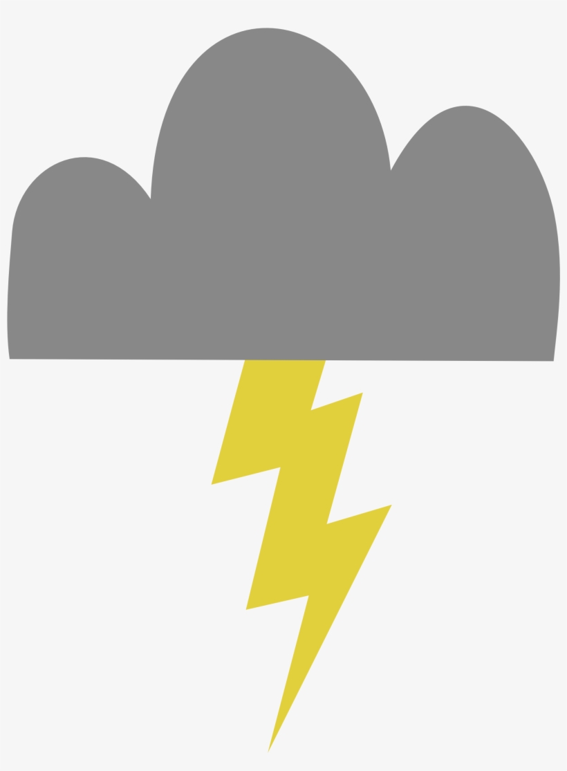 Download Free Lightning - Mlp Cutie Marks Lightning, transparent png