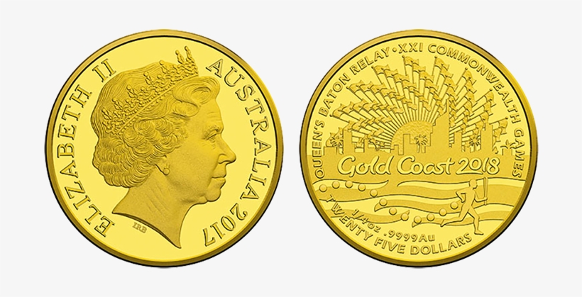 The Royal Australian Mint Has Also Released Gold Coast - Commonwealth Games 2018 Gold Medal, transparent png
