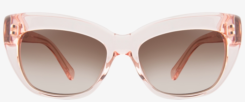 Kate Spade Crimson/s 0fp6 Sunglasses - Clear Cat Eye Sunglasses, transparent png