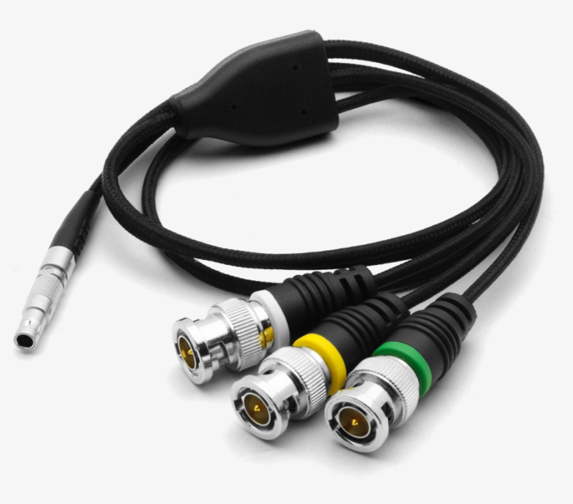 3bnc To 00 Sync Cable - Red 3bnc-to-00 Lemo Sync Cable, transparent png
