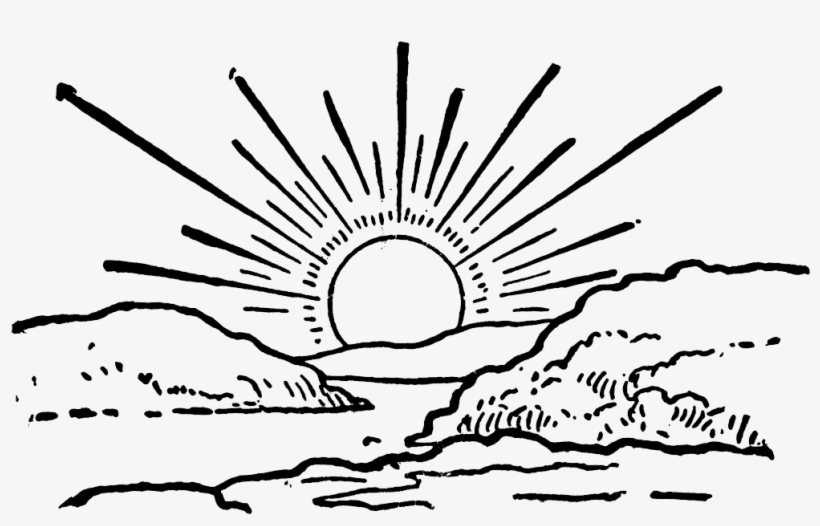Sunrise Png File - Sunrise Clip Art, transparent png