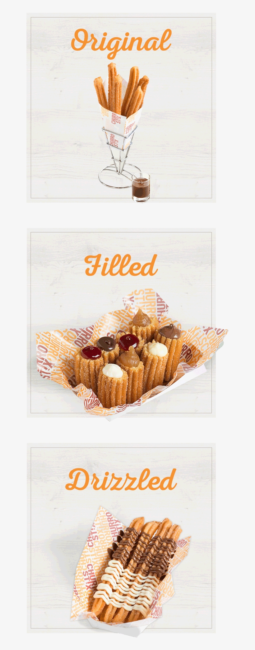 View Full Menu - Churro Stix, transparent png