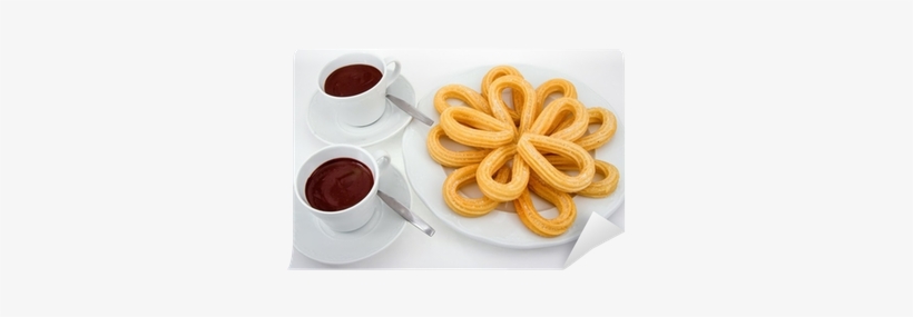 Churros Con Chocolate, transparent png