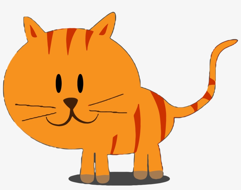 Happy Kitty Cat Clipart Png - Happy Cat Clip Art, transparent png