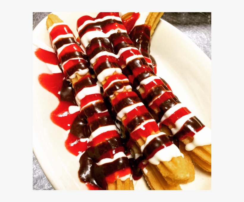 Churros Largos Nutella And Cream Cheese-guava - Pastry, transparent png