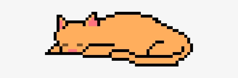 Sleeping Cat - Vector Graphics, transparent png