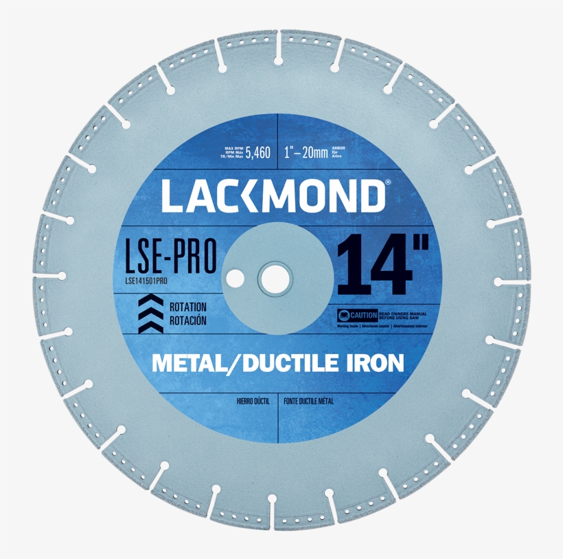 Learn More - Lackmond Aws161251spl 16" Asphalt Blade 1" Arbor, .125, transparent png